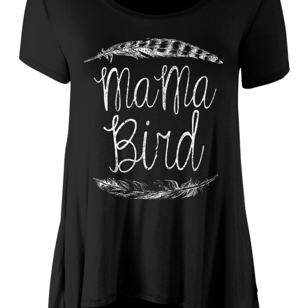 Black Graphic Tee
